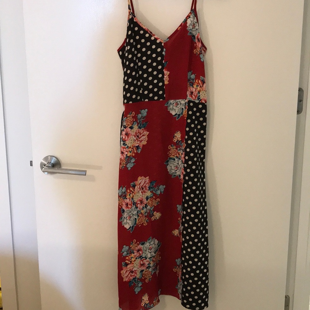 Funky asymmetric cocktail dress